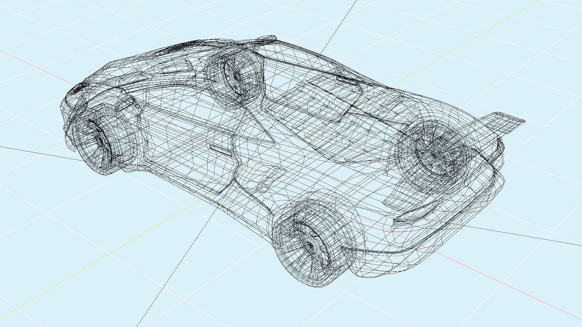 Generic Supercar Concept Model - TurboSquid 2371828