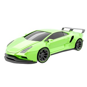 Generic supercar concept model