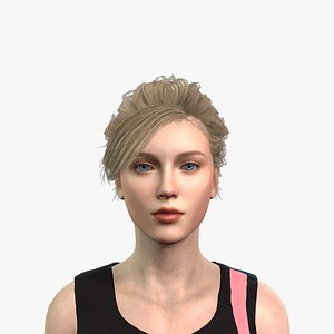 Modern Female Avatar 3D Model 3D