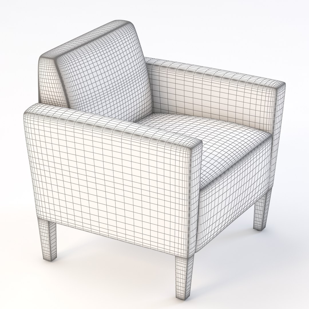 3D Realistic Photoreal Chair - TurboSquid 1152443