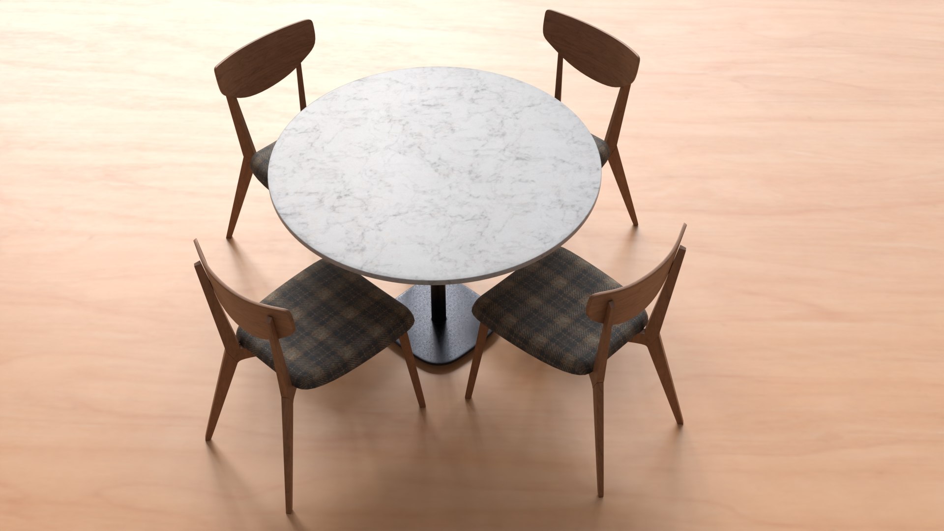 3D Dinning Table Model - TurboSquid 2046533
