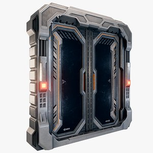 Sci-Fi Door Games Glass