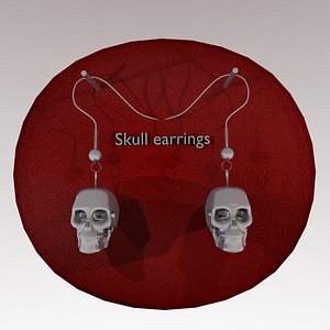 Skull earrings