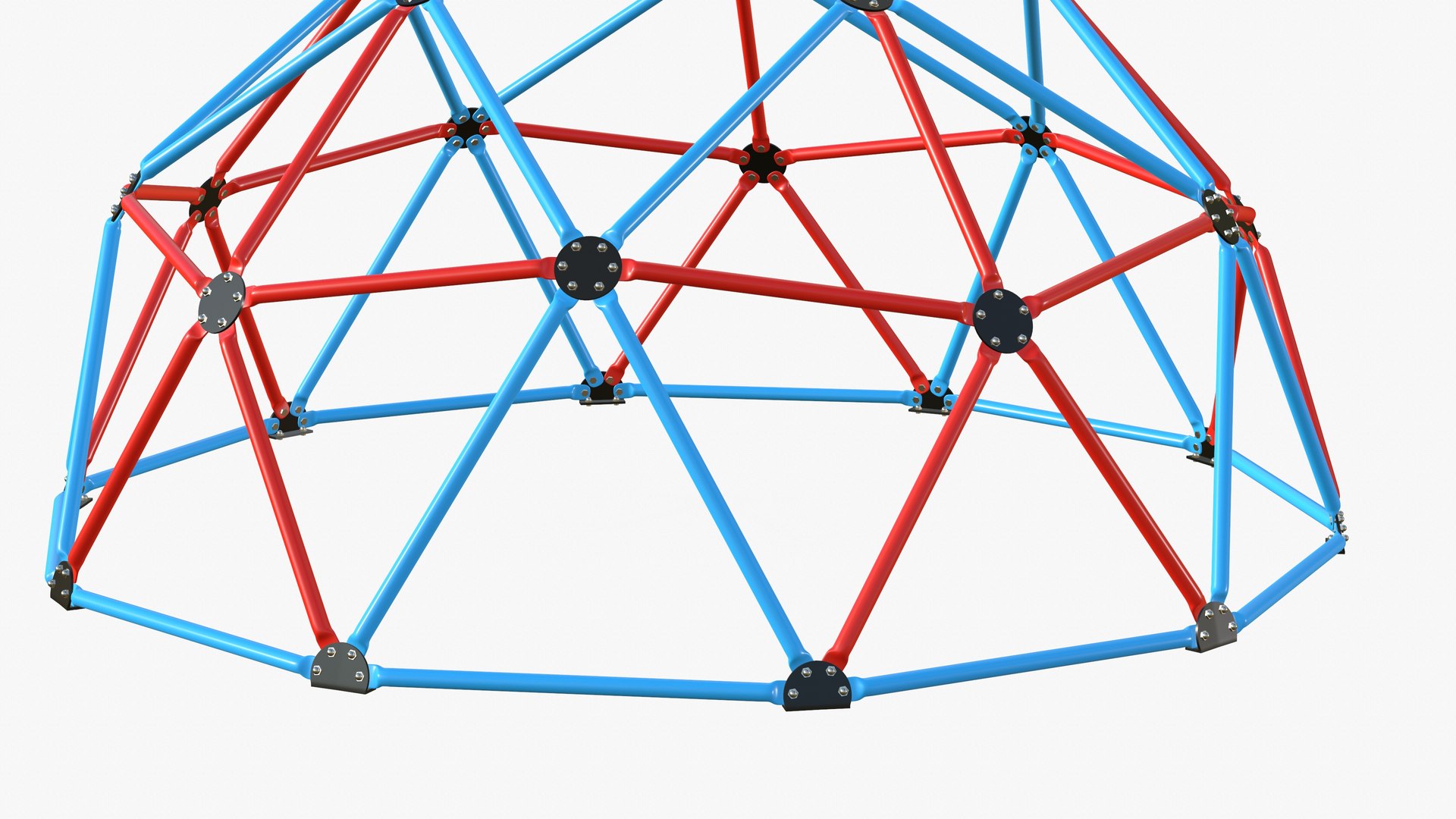 Geodesic Dome V2 Playground 3D Model - TurboSquid 1903446