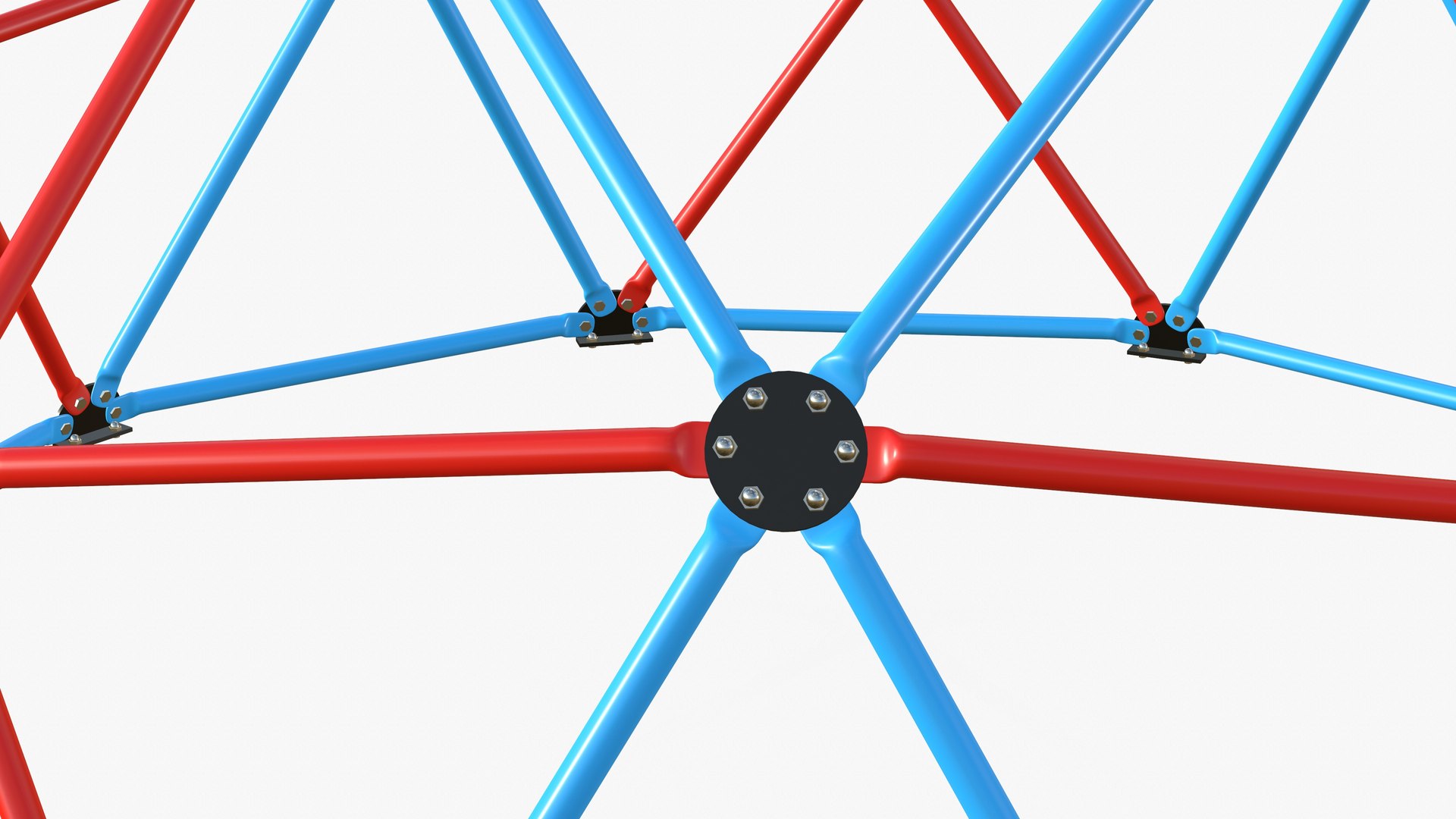 Geodesic Dome V2 Playground 3D Model - TurboSquid 1903446