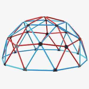 Geodesic Dome V2 Playground 3D model