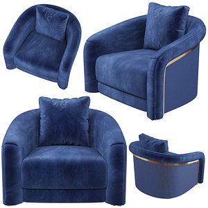 3D model carpanelli desyo armchair