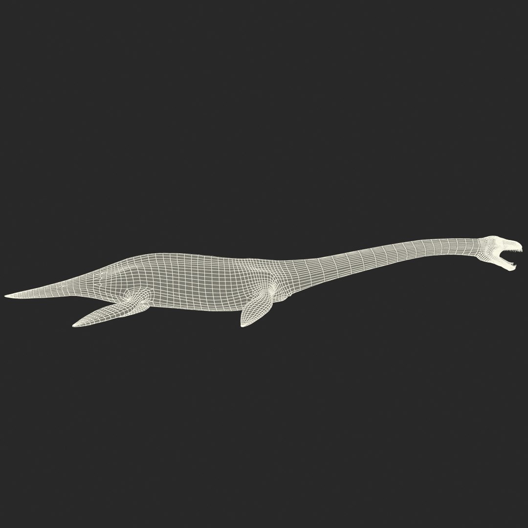 3d Plesiosaur Prehistoric Modeled