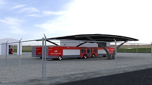 Firefighter Department Station