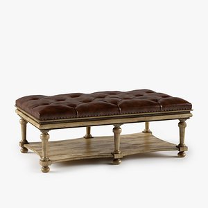 Archivist Accent Ottoman Cocktail