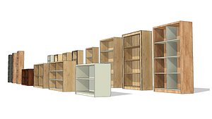 Bookase 3D model