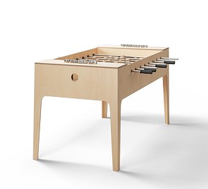 3D model foosball table
