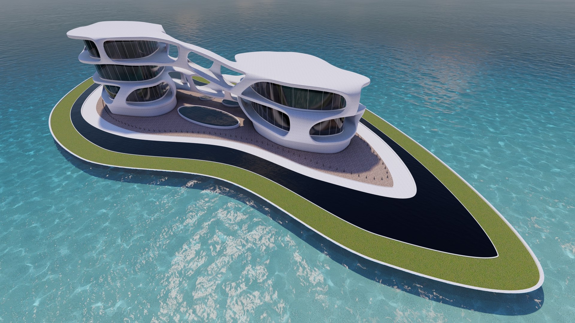 Fantastic Building 3D - TurboSquid 2221489