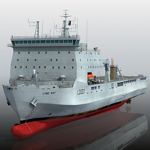 hmas lyme bay l3007 model