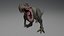 3D model descendant tyrannosaurus rex magnus