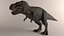 3D model descendant tyrannosaurus rex magnus