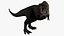 3D model descendant tyrannosaurus rex magnus