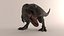 3D model descendant tyrannosaurus rex magnus