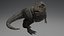 3D model descendant tyrannosaurus rex magnus