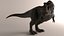 3D model descendant tyrannosaurus rex magnus