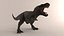 3D model descendant tyrannosaurus rex magnus