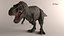 3D model descendant tyrannosaurus rex magnus