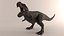 3D model descendant tyrannosaurus rex magnus