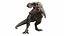 3D model descendant tyrannosaurus rex magnus