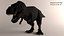 3D model descendant tyrannosaurus rex magnus