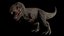 3D model descendant tyrannosaurus rex magnus