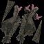 3D model descendant tyrannosaurus rex magnus
