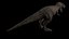 3D model descendant tyrannosaurus rex magnus