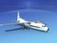 3d fairchild airliner model