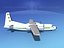3d fairchild airliner model