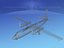 3d fairchild airliner model