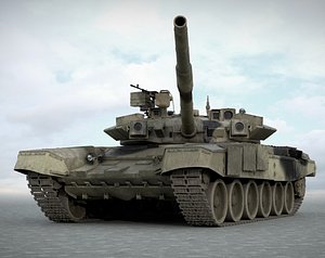 3d model of t90s russian tanks t-90