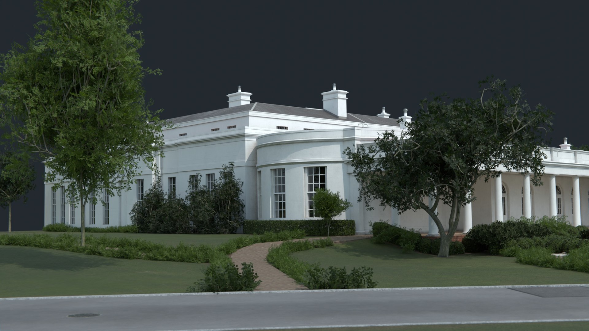 White House Complex PBR 3D https://p.turbosquid.com/ts-thumb/Mt/n1ks0S/et/image_29/jpg/1748079295/1920x1080/fit_q87/bfee180a007c3f321bd4459c19c81060bca20928/image_29.jpg