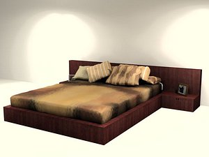 Queen bed 1