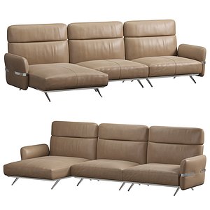 Pablo leather sofa by Natuzzi model