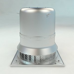 3D roof ventilation architecture
