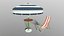 Gameready Beach Umbrella and chair