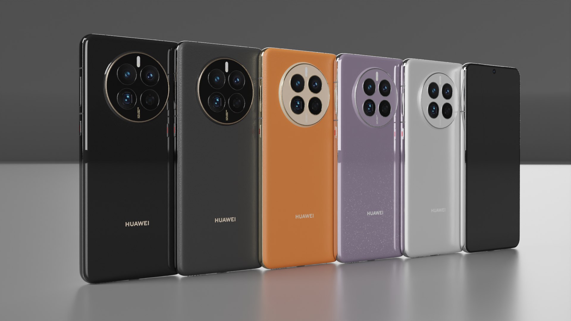 Huawei Mate 50 All Colors Smartphone 3D - TurboSquid 2075248
