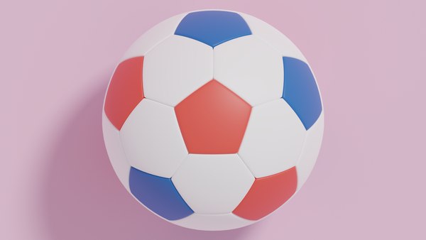 Flag Soccer Ball Collection 3 3D model