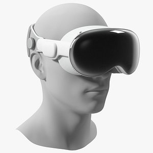 Apple Vision Pro on Mannequin Head