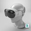 Apple Vision Pro sulla testa del manichino