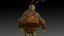 Michelangelo TMNT 3D-Modell, hochwertig manipuliert