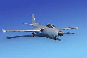 McDonnell F2H-4 Banshee Bare Metal