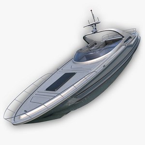 3d max luxury yacht