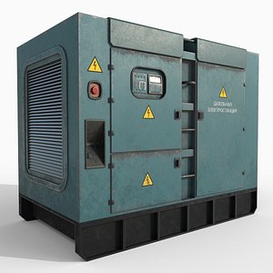 Diesel Generator New 3D model