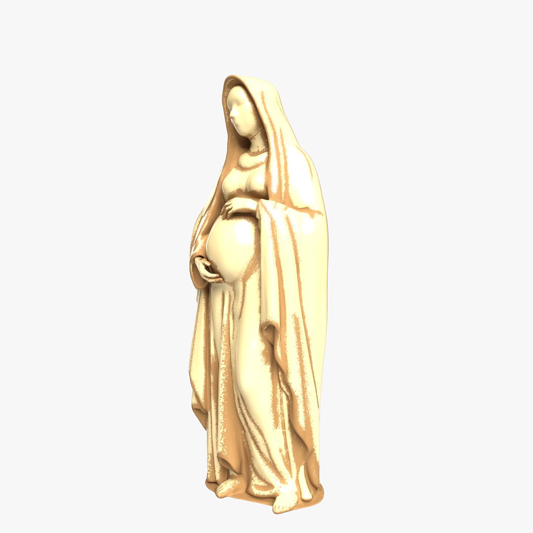 3D Pregnant Virgin Mary Statue 3D print model https://p.turbosquid.com/ts-thumb/Mu/I4S2L6/9p/1/png/1745180204/1920x1080/fit_q87/d6de6707e5f4ea41b663bc440af3467e7051fdf6/1.jpg
